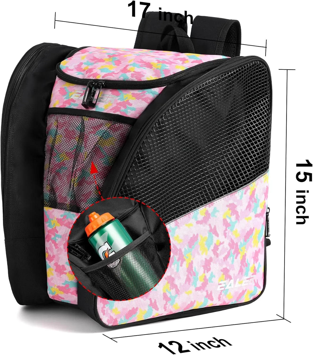 EALER SBH202 Ice Skate Bag Ice Skating Backpack