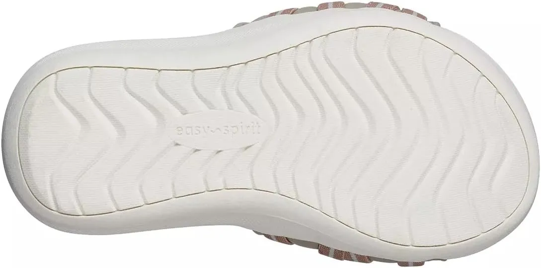 Easy Spirit Womens Wisher 2 Cushioned Footbed Peep-Toe Slide Sandals