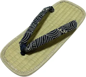 Edoten] Japan Setta Zori Men's rush grass(sole Amezoko)