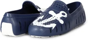 Floafers Men's Country Club Driver Print Boat Shoe