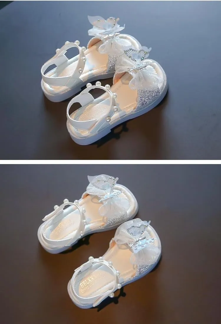 Flying Butterfly Sandals for Girls Dress up Shoes Girls Summer Sandals