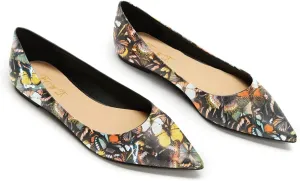 FOWT Women Comfortable Slip On Pointed Toe Flat Heel Pumps Flats Daily Office Party Dress Unisex Shoes US Size 4-16