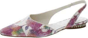 Franco Sarto Women's Riva Pointed Toe Slilngback Flats Ballet