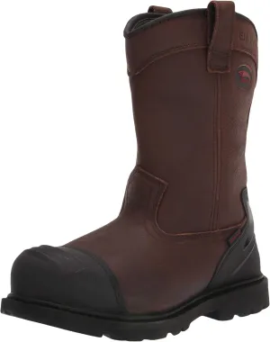 FSI FOOTWEAR SPECIALTIES INTERNATIONAL Men's 7896 Hammer 11" Wellington Met Carbon Toe Waterproof EH Work Boot