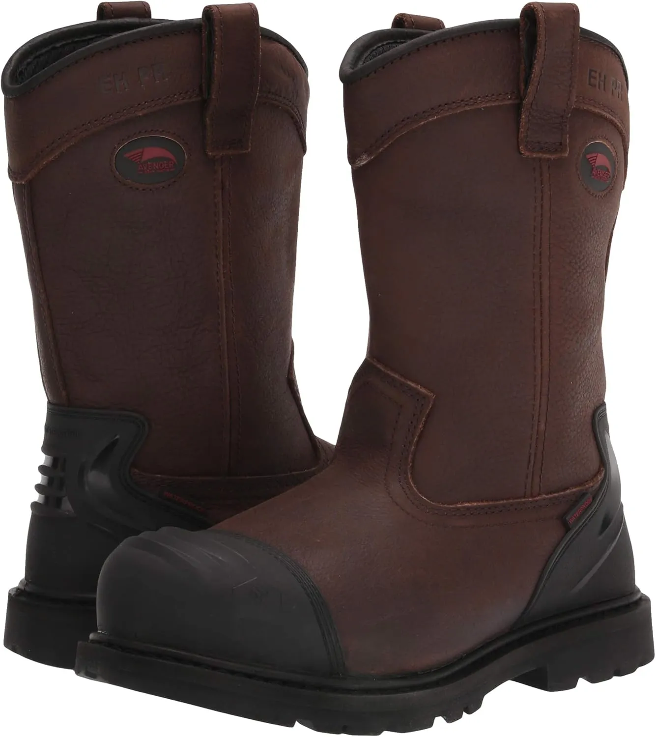FSI FOOTWEAR SPECIALTIES INTERNATIONAL Men's 7896 Hammer 11" Wellington Met Carbon Toe Waterproof EH Work Boot