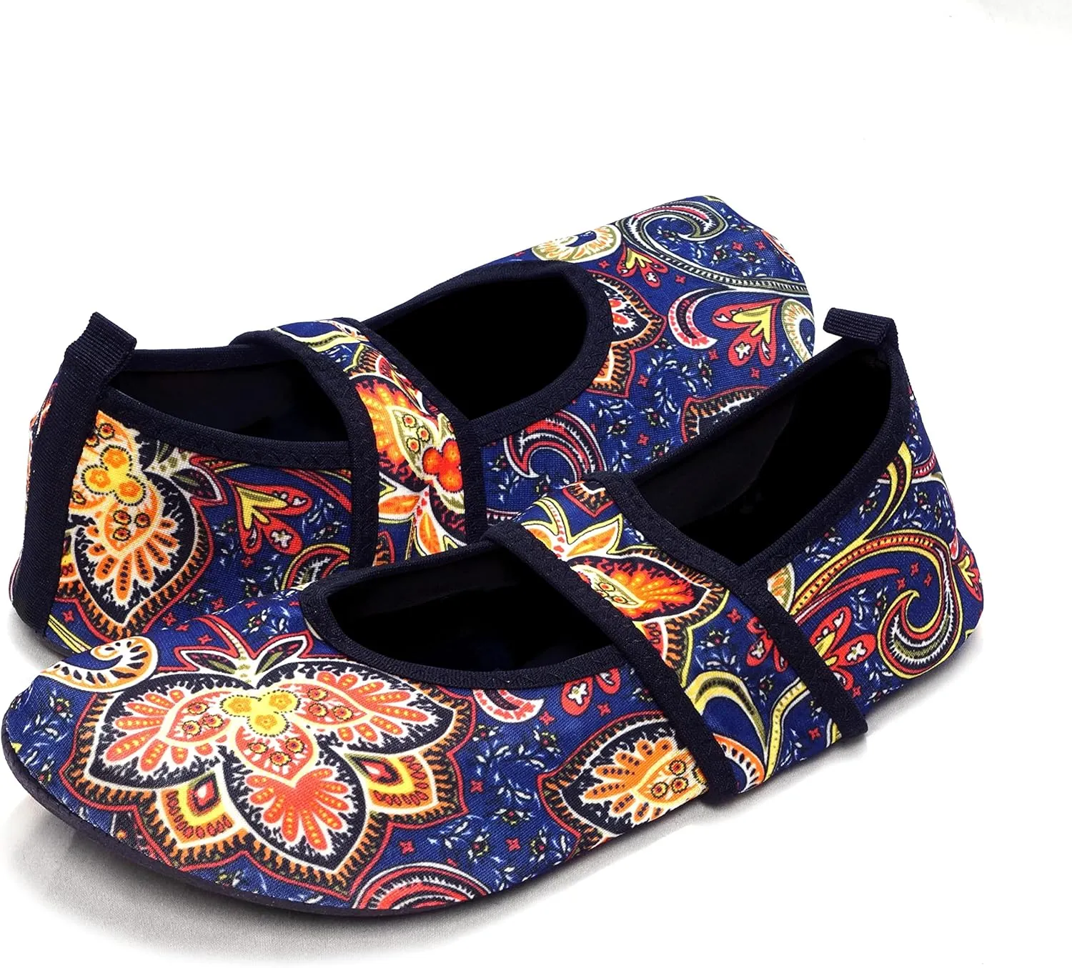 Futsole Women's Soft-Sided Shoes for Indoors/Outdoors, Foldable & Flexible Footwear for Sport, Exercise, Yoga or Travel, Dance Shoes