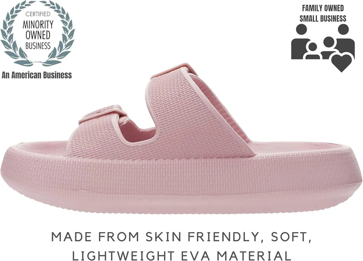 Genuine Pillow Slippers for Women and Men | House Slides Shower Sandals | Extremely Comfy | Cushioned Thick Sole | Cloud Slides | Lightweight Non-Slip Easy to Clean