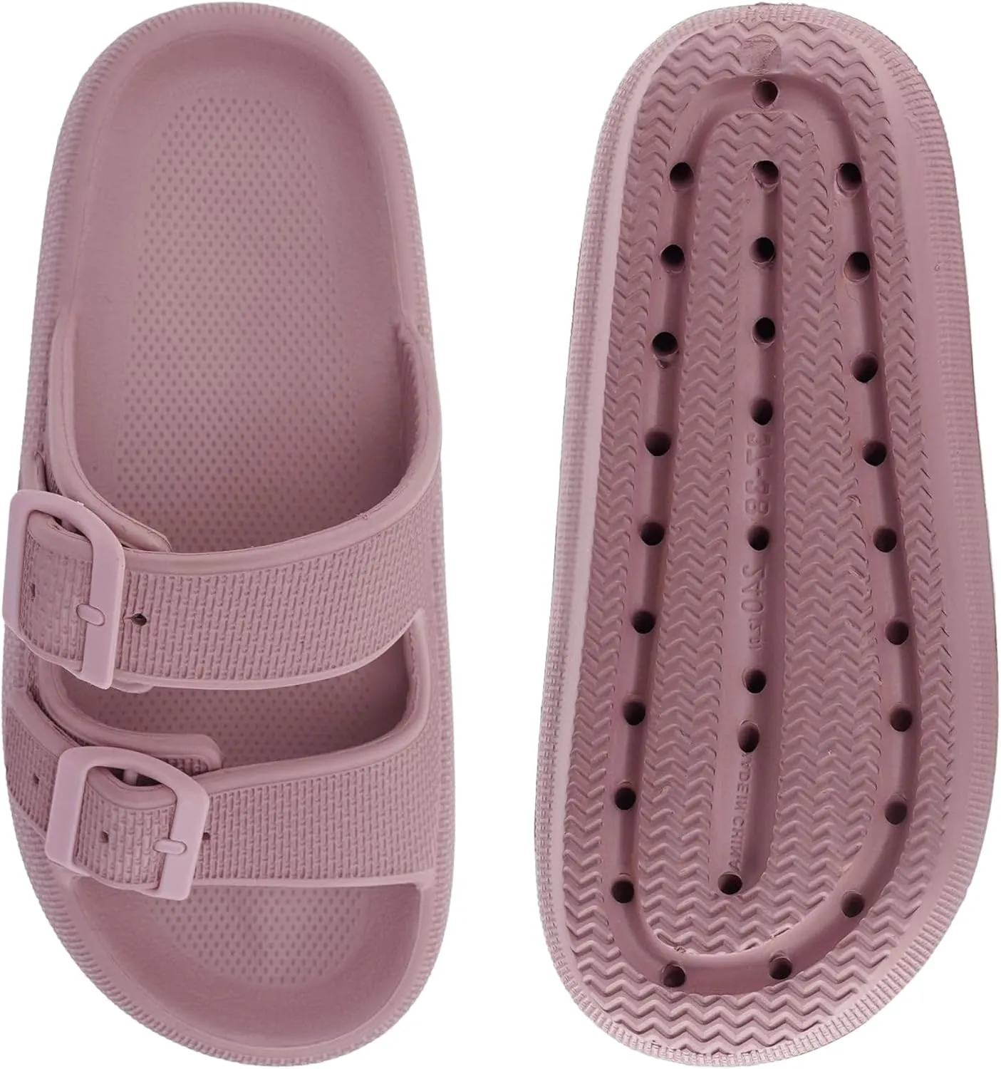 Genuine Pillow Slippers for Women and Men | House Slides Shower Sandals | Extremely Comfy | Cushioned Thick Sole | Cloud Slides | Lightweight Non-Slip Easy to Clean