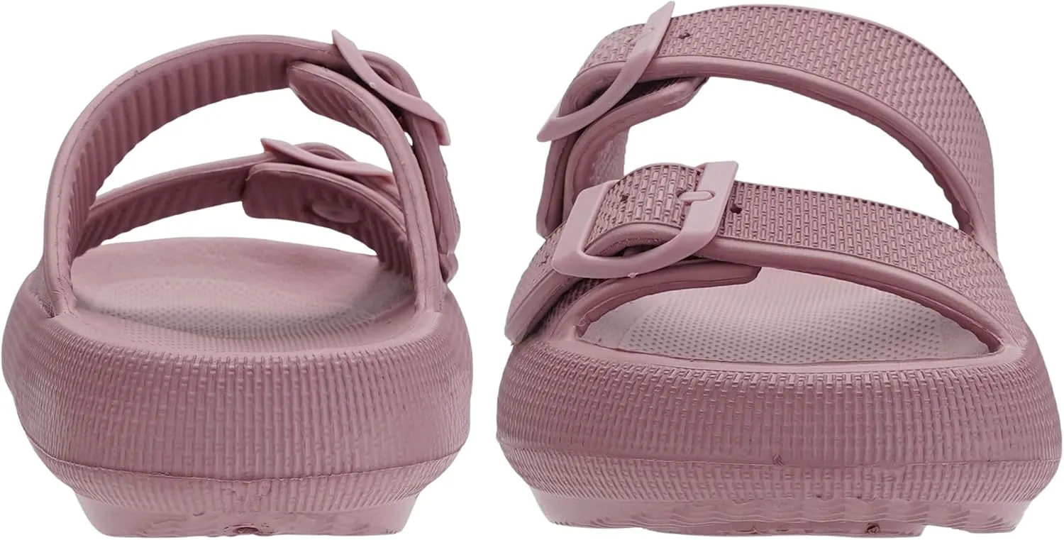 Genuine Pillow Slippers for Women and Men | House Slides Shower Sandals | Extremely Comfy | Cushioned Thick Sole | Cloud Slides | Lightweight Non-Slip Easy to Clean
