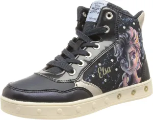Geox Girl's J Skylin (Toddler/Little Big Kid) Sneakers