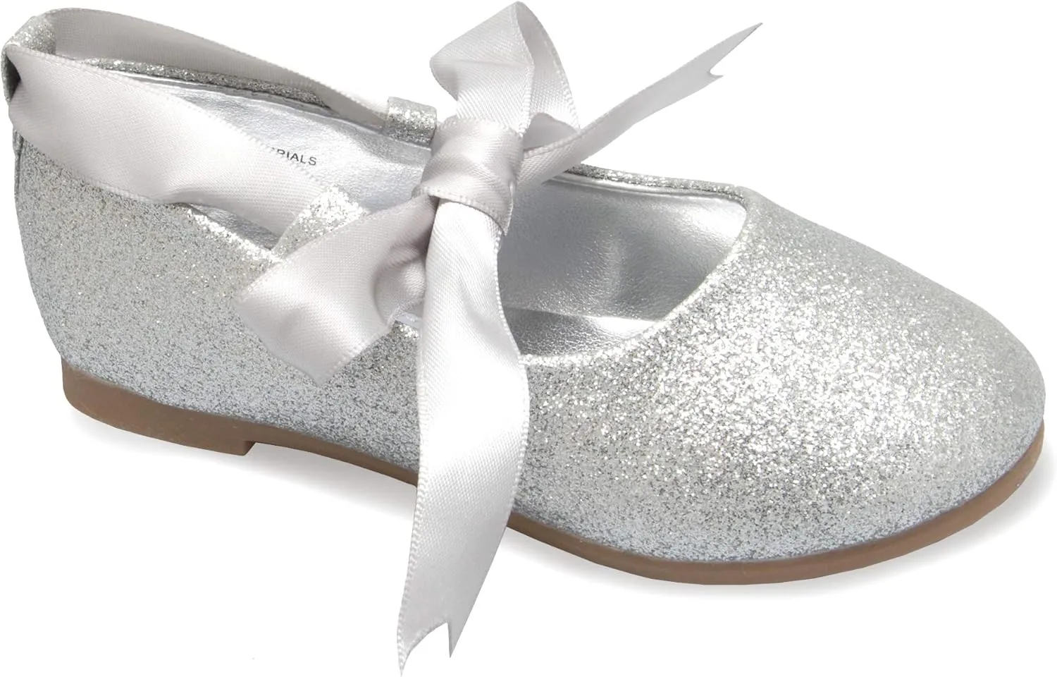 Girls Adorable Ballerina Mary Jane Flats Ribbon Tie Shoes
