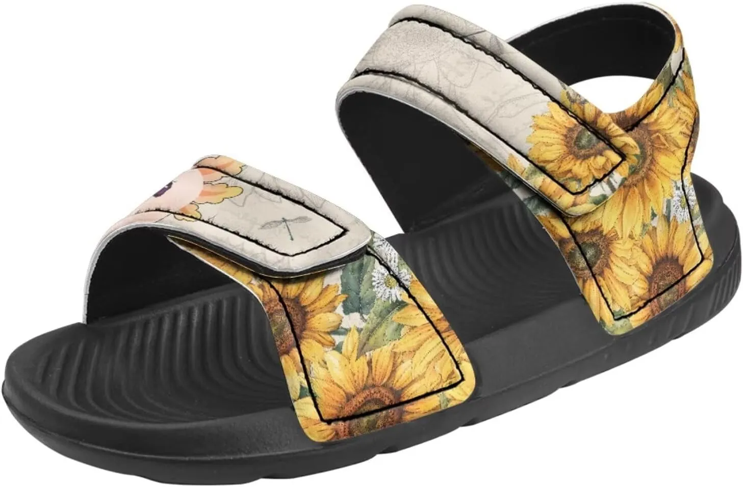 Girls Axolotl Sandals Summer Sport Athletic Sandals Leather Beach Water Shoes for Toddler/Little Kid/Big Kid