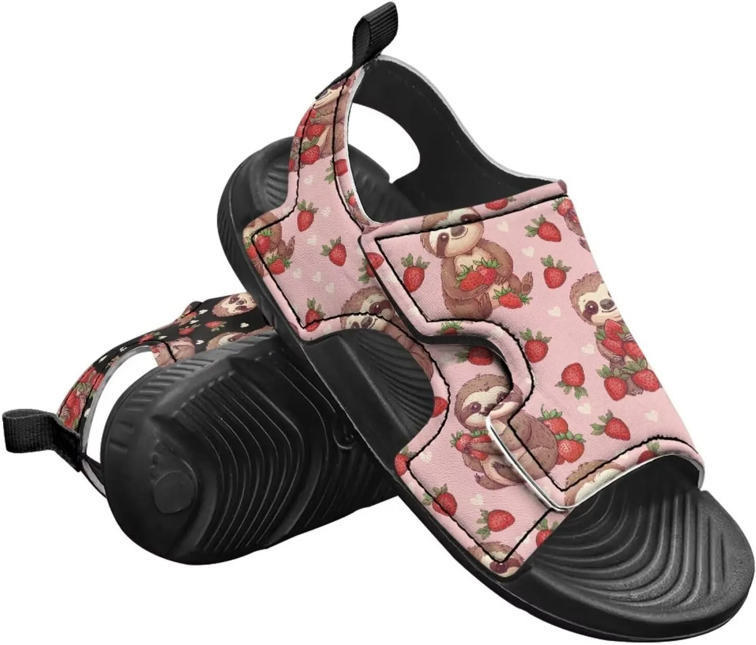 Girls Cat Sandals Cute Cartoon Kids Summer Outdoor Athletic Sport Water Sandals for School/Hiking/Beach