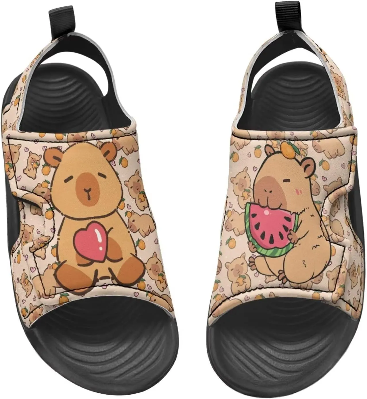 Girls Ladybug Sandals Kids Toddler Summer Hiking Water Shoes Open Toe Athletic Outdoor Sport Sandals