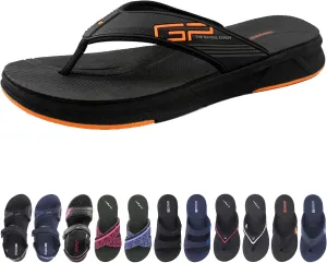 Gold Pigeon Shoes EVA Anti-Fatigue Ultra-Cushion Unisex Athlete Sandals Easy SNAP LOCK Closure