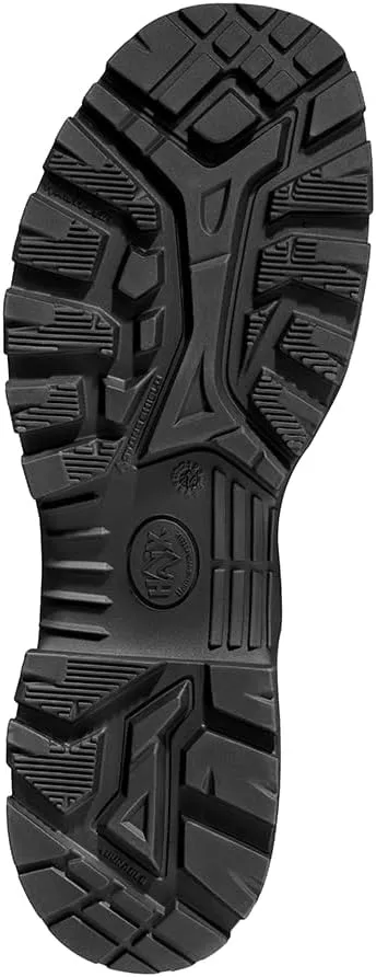 HAIX Trooper GTX High Side Zip Waterproof Law Enforcement Leather Duty Boots with Antislip Outersole and Cushioned Insole