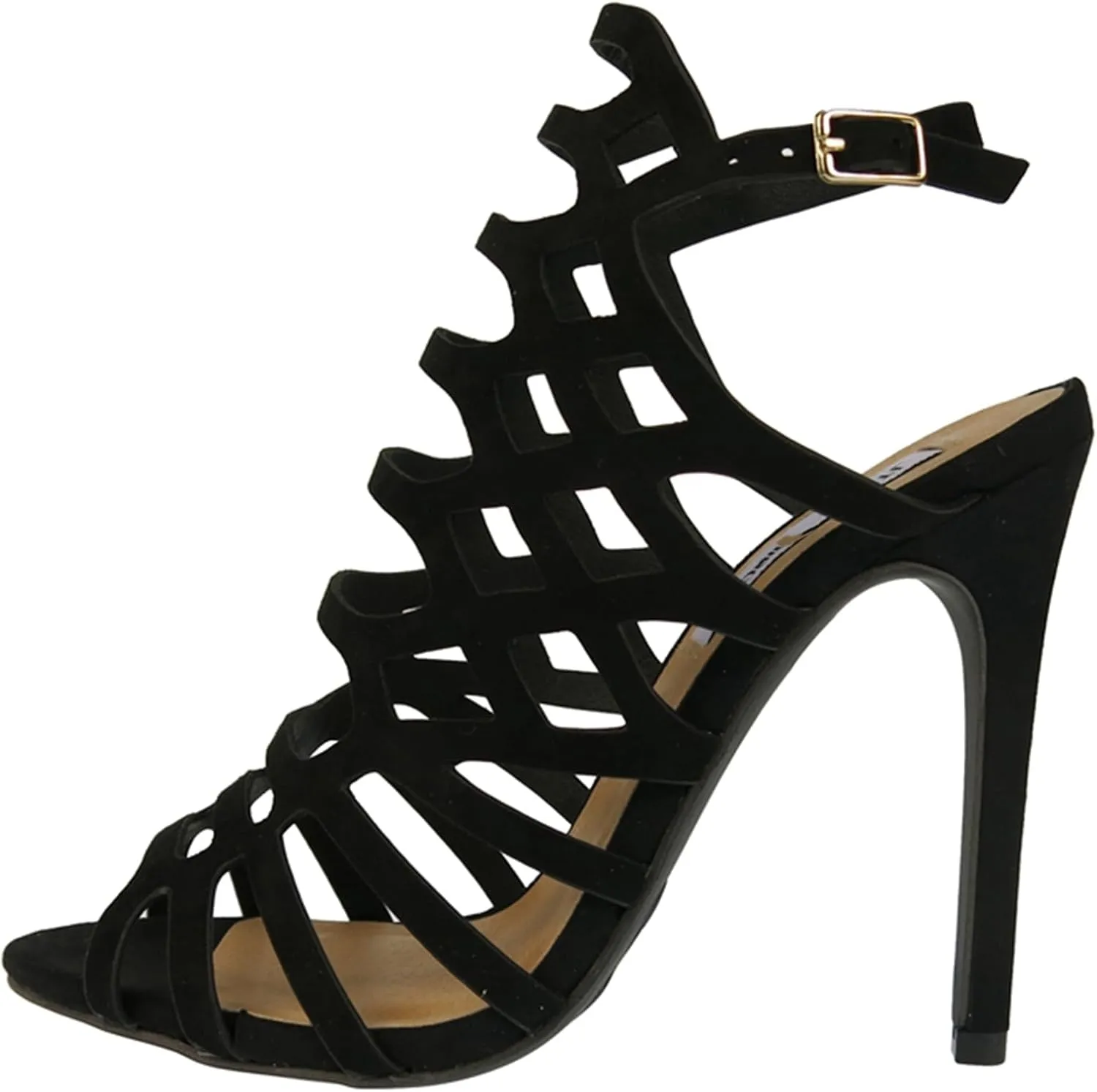Hanfike Sexy Slingback High Heels Open Toe Evening Prom Formal Party Dressy Sandals
