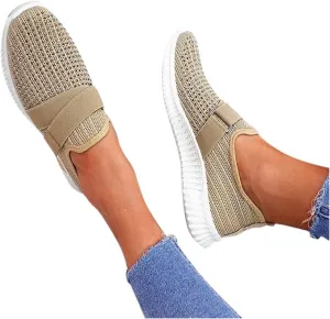 Hbeylia Walking Shoes For Women Fashion Casual Beads Platform Memory Foam Athletic Running Hiking Sports Shoes Lightweight Breathable Tennis Trainers For Skateboard Skiing Work Nurse