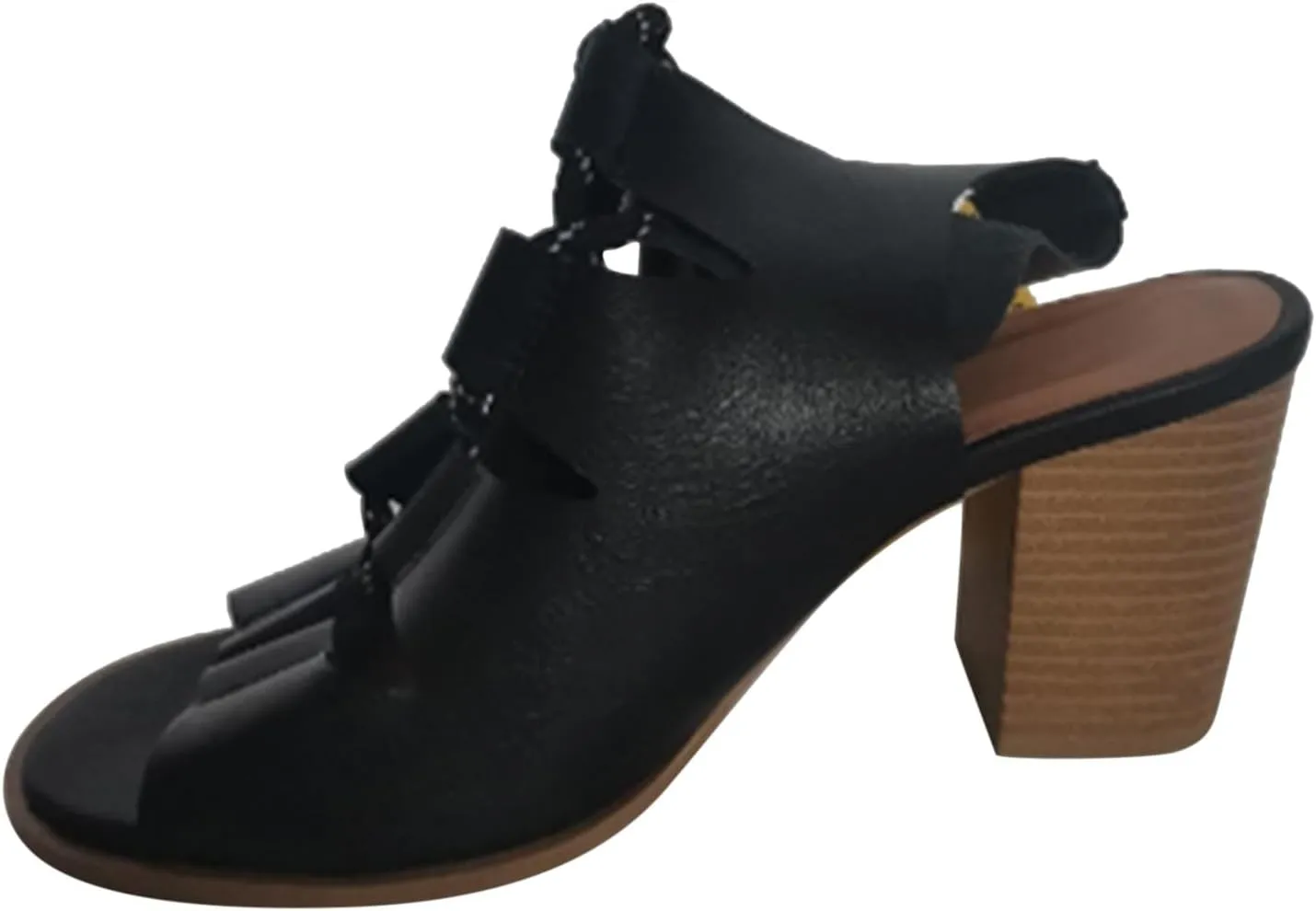 Heels For Women Block Chunky High Heels Rope Open Toe Fashion Comfortable Ladies High Heel Sandals Cool