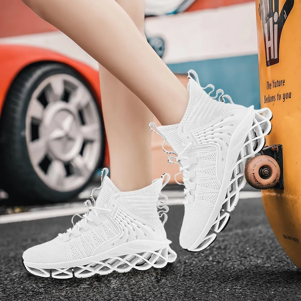 Hello MrLin Shoes for Women Slip on Walking Running Shoes Blade Tennis Fashion Sneakers Comfort Non Slip Athletic Trainer