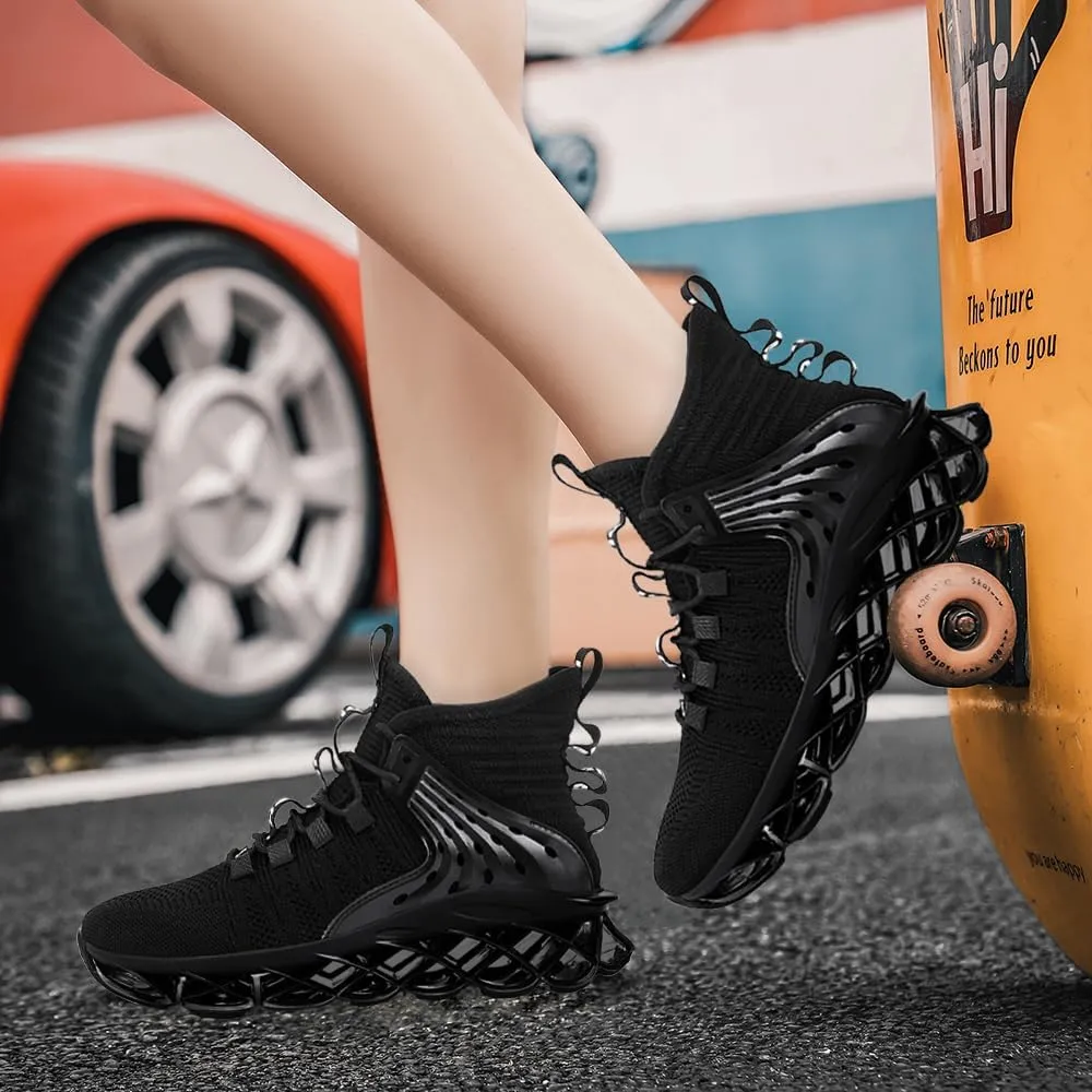 Hello MrLin Shoes for Women Slip on Walking Running Shoes Blade Tennis Fashion Sneakers Comfort Non Slip Athletic Trainer