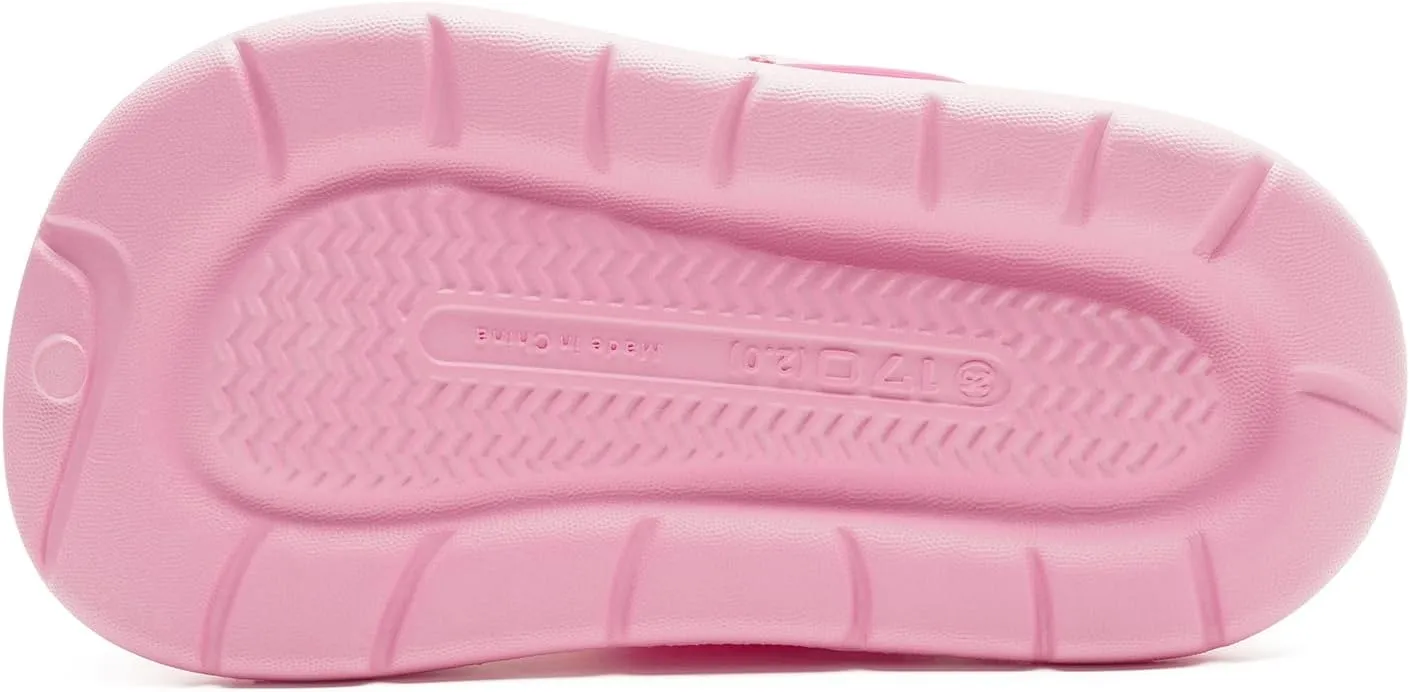 HEVA Boys Girls Garden Clogs Lightweight Beach Sandals Breathable Slip On Water Shoes for Toddler/Little Kids