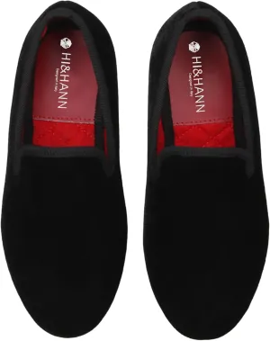 HI&HANN Toddler Boys Girls Dress Shoes Little Kid Shoes Wedding Parent-Child Shoes Slip On Loafer Flats Shoes Matching Outfits