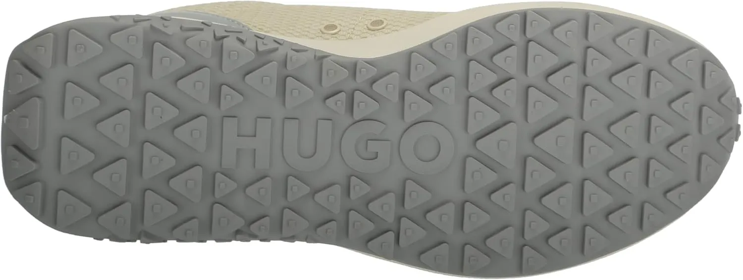 HUGO Men's Running Style Mix Material Sneakers