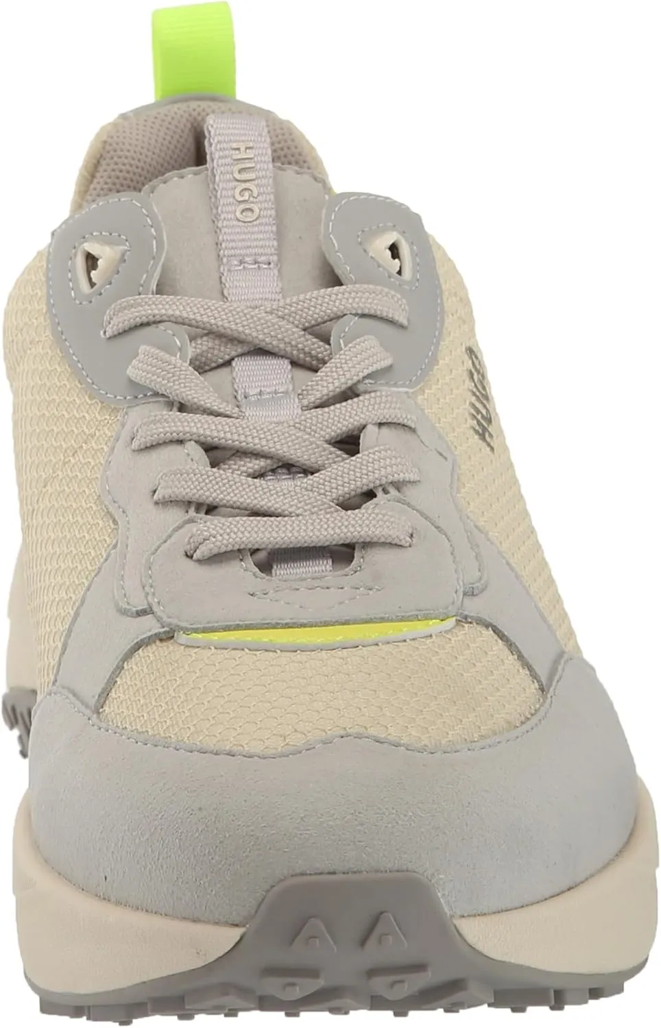 HUGO Men's Running Style Mix Material Sneakers