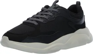 HUGO Men's Running Style Mix Material Sneakers