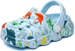 INMINPIN Kids Cute Clogs Cartoon Garden Shoes Boys Girls Slides Slippers Indoor Outdoor Children Water Shower Beach Pool Sandals