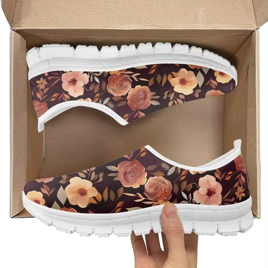 Jeiento Slip-On Loafers for Women Lady Non Slip Travel Walking Flat Shoes Casual Shoes Non Slip Dressy Shoes Play Fashion Sneaker