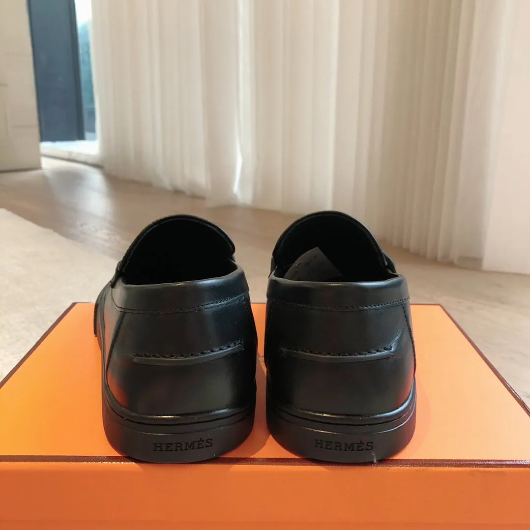 JOB LOAFER BLACK CALFSKIN