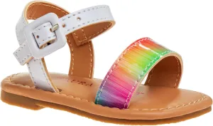 Josmo Baby Lightweight Sandals - Girls NewBorn SlipOn (Size 2-4 Infant)