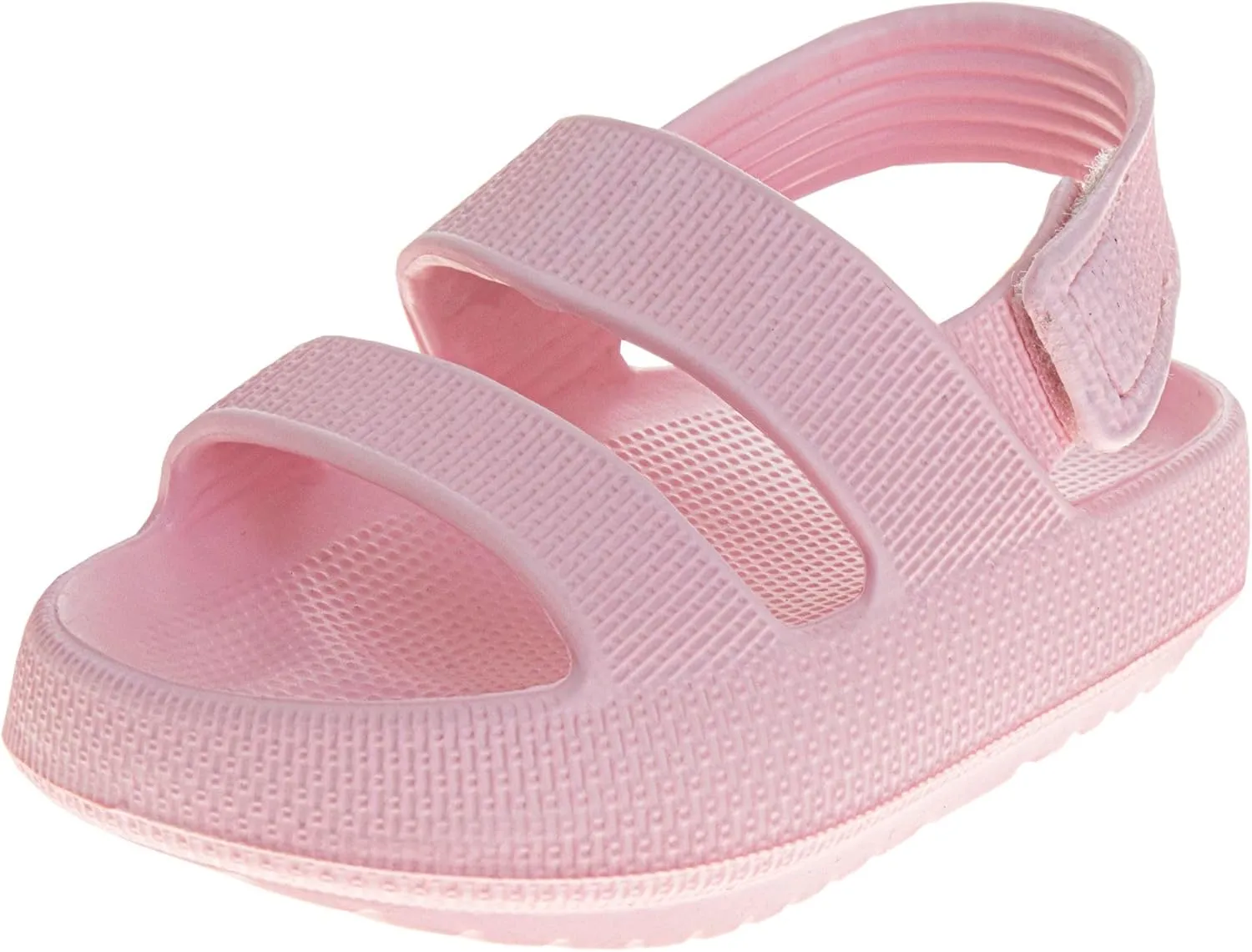 Josmo Kids Open Toe Strap Sandals - Lightweight Boys Girls Summer Shoes Size 5-10 Toddler