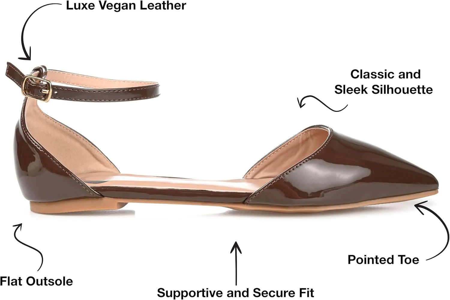 Journee Collection Women's Reba Ballet Flat