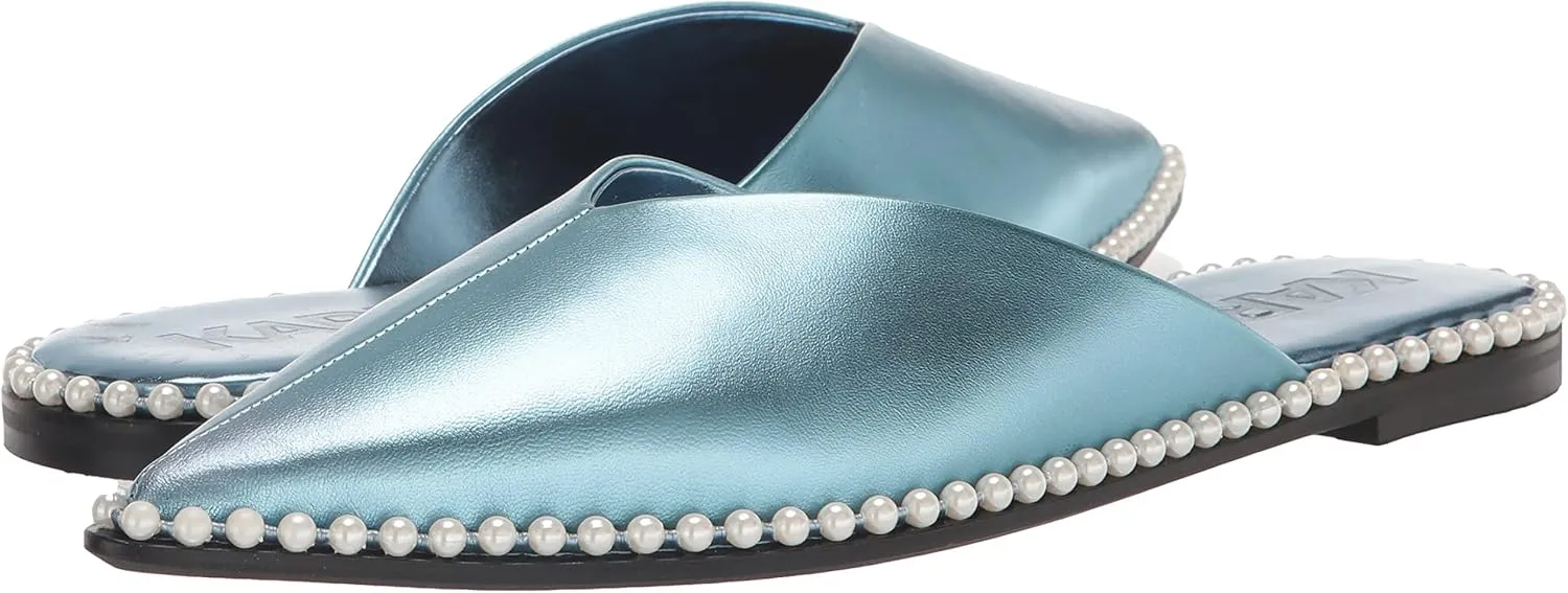 KARL LAGERFELD womens Vyra Flat Mule