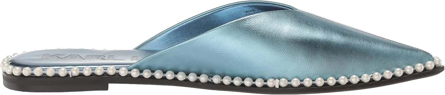 KARL LAGERFELD womens Vyra Flat Mule