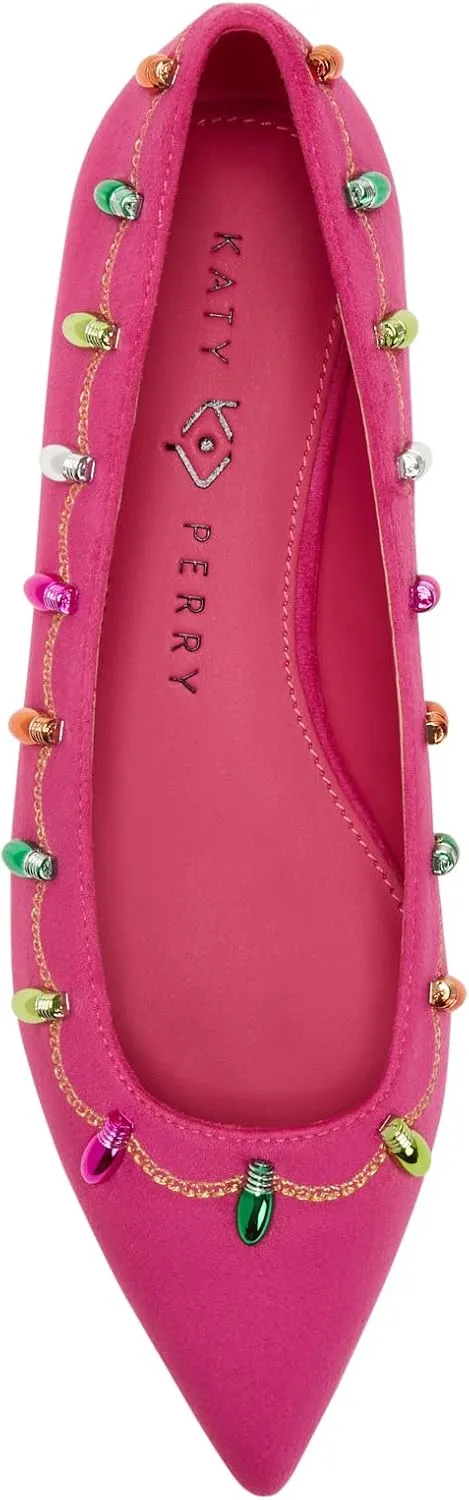 Katy Perry Women's The Hollie Christmas Flat Ballet