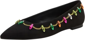 Katy Perry Women's The Hollie Christmas Flat Ballet