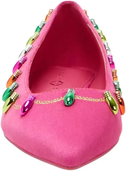 Katy Perry Women's The Hollie Christmas Flat Ballet