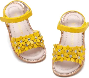 Kiderence Toddler Girls Sandals Little Girls Kids Summer Shoes Toddler Sandals