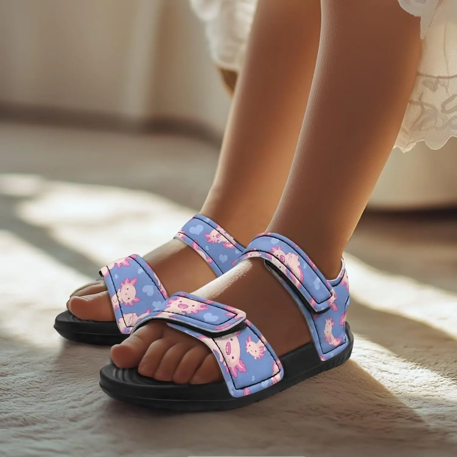 Kids Capybara Sandals Open Toe Water Shoes US 5 Boys and Girls Athletic Outdoor Sport Sandals Quick Dry Summer Shoes