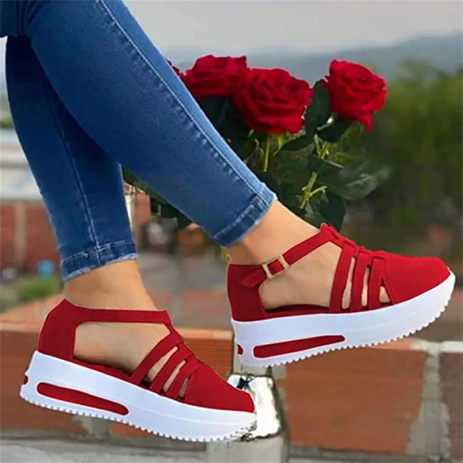 Ladmiple Sneakers For Women Walking Shoes Comfortable Canvas Shoes Slip On Casual Dressy Summer Fashion Flats Loafers