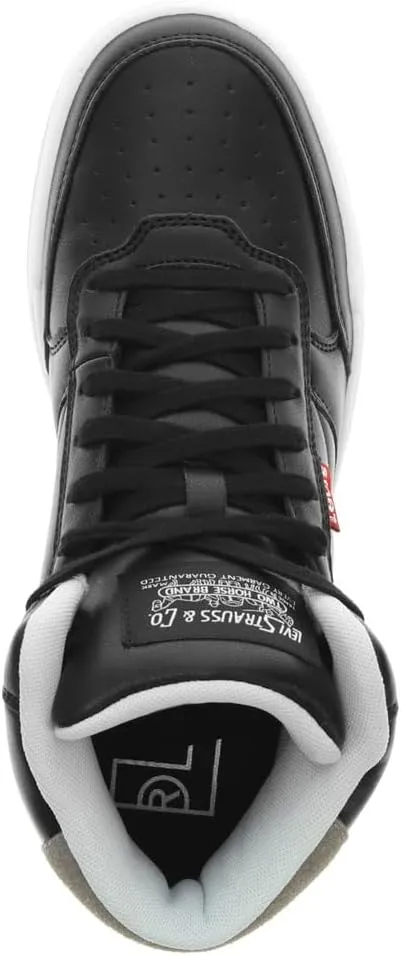 Levi's Womens Venice Synthetic Leather Casual High Top Sneaker Shoe