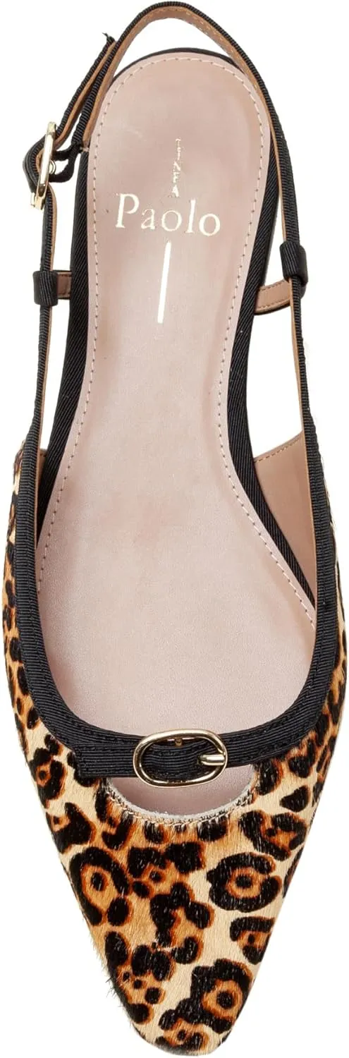 Linea Paolo - Cassidy - Womens Leather Posted Slingback Flats