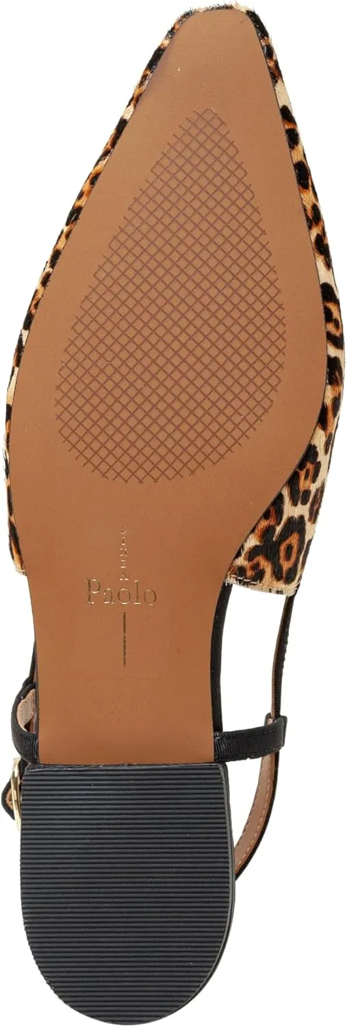 Linea Paolo - Cassidy - Womens Leather Posted Slingback Flats