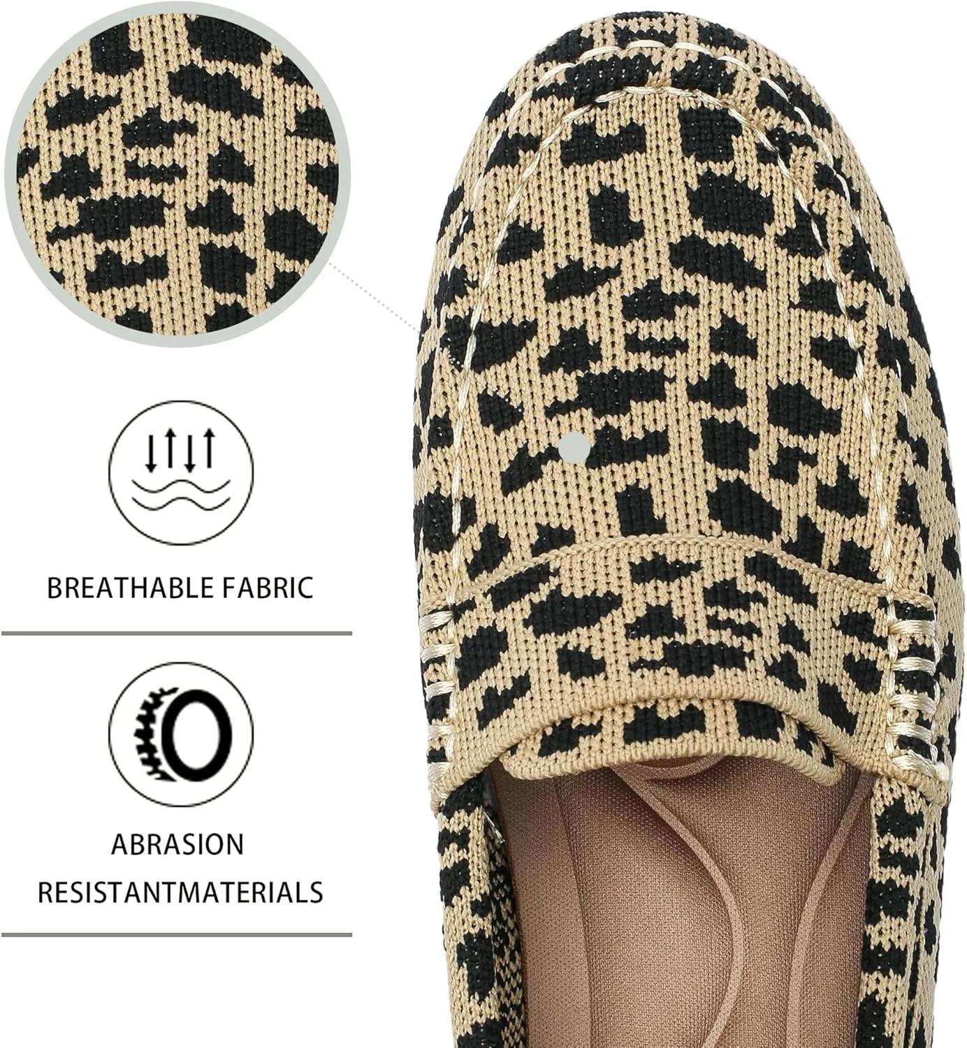 Loafers for Women Comfortable Breathable ShoeCasual Slip On Womens Driving Flats Shoes