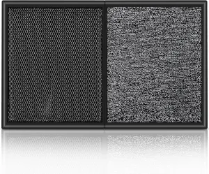 LOSTRONAUT 2-in-1 Wet Dry Shoe Cleaner - 25''x16'' Non Slip Floor Mat, Indoor & Outdoor Welcome Rug, Disinfectant Mat for Doors