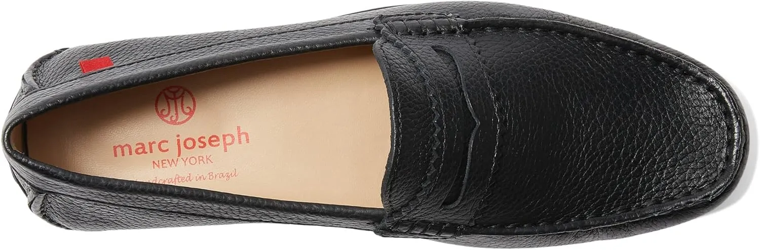 MARC JOSEPH NEW YORK Men's Leather Made in Brazil Union Street 2.0 Penny Driving Loafer